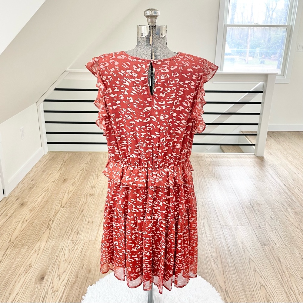 NWT Simply Vera, Vera Wang, orange, and pink spring dress - Picture 7 of 8